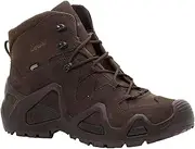 [LOWA] Mens Zephyr Gore-Tex Mid Task Force Dark Brown Suede Boots 12 US