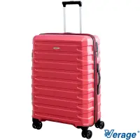 在飛比找momo購物網優惠-【Verage 維麗杰】25吋璀璨輕旅系列行李箱/旅行箱(紅