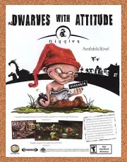Diggles PC Original 2003 Ad Authentic Funny Vulgar Dwarves Video Game Promo