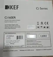 Brand New KEF Ci160ER pair of In-Ceiling Speakers @ 4 pairs
