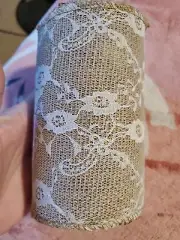 HOBBY LOBBY BURLAP LACE FOR WEDDING DECOR