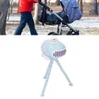 Baby Stroller Fan Flexible Tripod Stroller Fan Automatic Oscillating For Hot