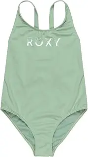 [Roxy] Girl's Solid Active Rg One Piece One Piece Swimsuit (Pack of 1)