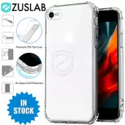 For Apple iPhone SE 2022 3rd 8 7 Case Zuslab Crystal Clear Ultra Slim Soft Cover