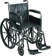 [Drive Medical] SSP218DFA-SF Silver Sport 2 Wheelchair