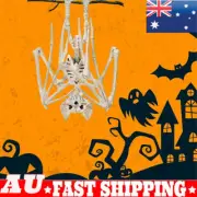 1X Halloween Horror Bats Skeleton Skeleton Model Creepy Halloween Party Decor AU