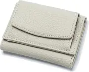 [Generic] Houtangduty Mini Wallet, Houtndguter Wallet for Woman, with Blocking Card Holder Organizr and Coin Pouch (White)