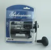 Shakespeare 1366928 ATS30LCB 2BB Line Counter Level Wind Trolling Reel
