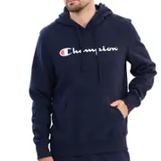 Champion Mens Champion Script Hoodie - Navy