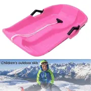 2021 New Kids And Adult Sand Slider Disc Toy Snow Sled Ski Pad Board Grass Skiing Blue