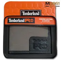 在飛比找松果購物優惠-【Timberland】男皮夾 短夾 簡式悠遊卡夾 帆布PR