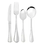 Stanley Rogers Baguette Table Knife, Table Fork, Teaspoon & Soup Spoon Bundle x 48