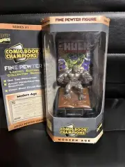 Comic Book Champions Modern Age Incredible Hulk Pewter Figure nib