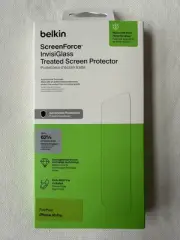 Belkin ScreenForce InvisiGlass Treated Screen Protector for iPhone 16 Pro