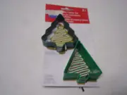 Wilton Holiday Christmas Tree 2 PC Metal Cookie Cutter Set