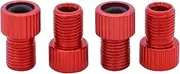 BESPORTBLE Set of 4 Presta to Schrader Adapter for Bicycle Pump and Road Bike Valve Converter Air Compressor Repair Tools
