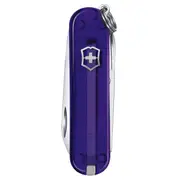 Victorinox Classic SD Mini 5.8cm Translucent Swiss Army Knife - Persian Indigo