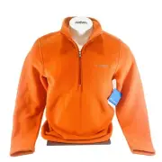 Columbia Cliff Ridge EXS Half Zip Pullover Fleece Jacket - NWT Orange Men's