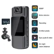 1.54" 1080P Mini Body Police Camera Audio Video Camcorder Sports DV Recorder