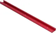 Wood Working Chute Slide Circular Saw Electrical Table DIY Tool DIY Rail Guiding Rail for MYUISERIAL Projects 400 Mm Red Aluminum Alloy