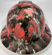 New Full Brim Hard Hat Custom Hydro Dipped OHIO STATE BUCKEYES OSU CAMO