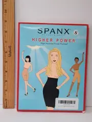 Spanx Higher Power Panties High Waisted Sara Blakely Soft Nude Sz Small NWT