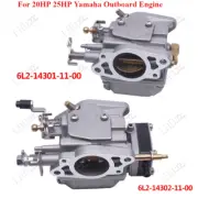 6L2-14301-00 + 6L2-14302-00 Carburetor Kit For 20HP 25HP Yamaha Outboard Engine