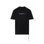 [Mastermind World] Mastermind World-Black Cotton "I Do Not Care" Short Sleeves Tee-Uomo M STAND