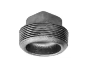 Anvil 8700160107 Galvanized Malleable Iron Square Head Plug 2 in. NPT Male