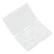 100 Pcs Clear Buttons for Sewing and Crafts 10mm2/5" inch Sewing Buttons Two ...