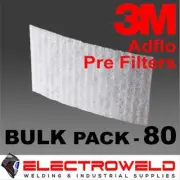 80x 3M Speedglas Pre-Filter Adflo Bulk Pack Welding Helmet PAPR Prefilter 836080