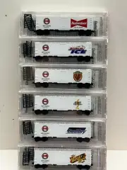 N Scale Micro Trains MTL Special Run 99-32 Budweiser 6-Pack