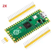 2X Raspberry Pi Pico Microcontroller Development Board RP2040 with Pin Header