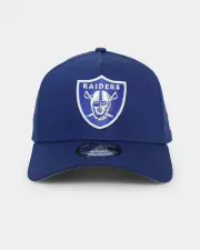 [New Era] New Era Las Vegas Raiders 'Royal/grey Undervisor' 9forty A-frame Snapback Royal/white - Size ONE ONE Royal/White