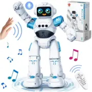 RC Robot Toy for Kids Smart Talking Voice Remote Control Robot Gesture Sensing E