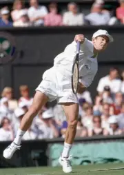 Byron Black of Zimbabwe at Wimbledon June 1994 Black was defeated - Old Photo