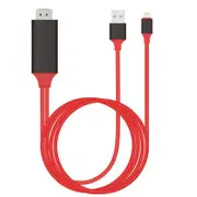 Network Cards Adapters Lightning To Hdmi Cable 1080P Digital Av Adaptor Connector Cord For Iphone Xs Max Xr 7 6 Plus Ipad Pro Air Mini Ipod Usb Cables