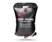 Portable Outdoor Solar Shower Bag Camp Shower Bag 5 Gallons/20L with Removable Hose and On-Off shower water bag 20L