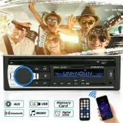 12-24V Car Radio bluetooth Stereo In-Dash Head Unit Player MP3 USB Aux Input FM