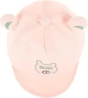 [LIFKOME] Sun Hat for Boys and Girls Toddler Baseball Cap Cotton Peaked Hat Soft and Comfortable Uv Protection 6-12 Months Pink