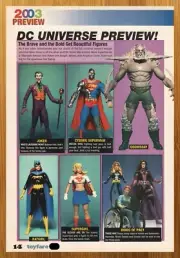 2003 DC Universe Action Figures Print Ad/Poster Doomsday Superman Joker Batgirl