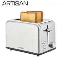 在飛比找PChome24h購物優惠-ARTISAN 不鏽鋼厚薄片烤麵包機 TT2001