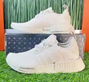 Adidas NMD R1 Brown Beige Womens Running Shoes GW6545 Size 9