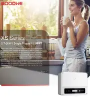 Goodwe 1.5kW Single Phase GW1500-XS Series II Solar Inverter 1 MPPT With WIFI