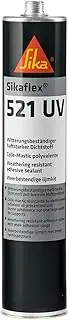 SIKA - Sealant and Adhesive - Sikaflex 521 UV - White - Weather Resistant sealant - for Interior and Exterior use - Isocyanate Free - 300ml