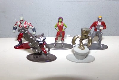 JADA TOYS GUARDIANS OF THE GALAXY MINI METAL FIGS