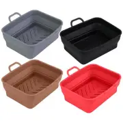 Air Fryer Silicone Pot Silicone Air Fryer Basket With Handle for NinjaDZ401