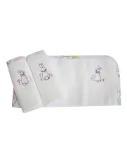 New Adventures of Peter Rabbit Face Washers 3 Pack in White