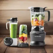 NutriBullet 1200 Watt Blender Combo + Single Serve Cups NBF50500 FACTORY SEALED