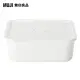 【MUJI 無印良品】聚丙烯密閉式便當盒/方形/460ml(共2色)